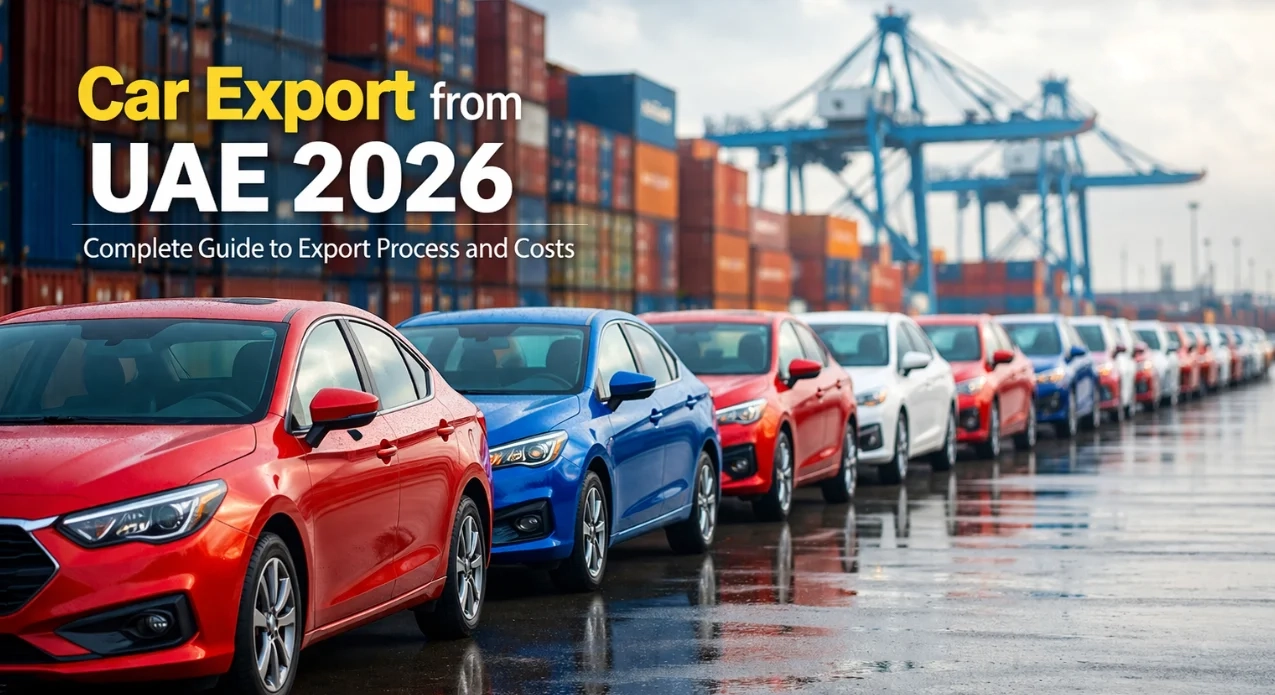 Car export from UAE 2026