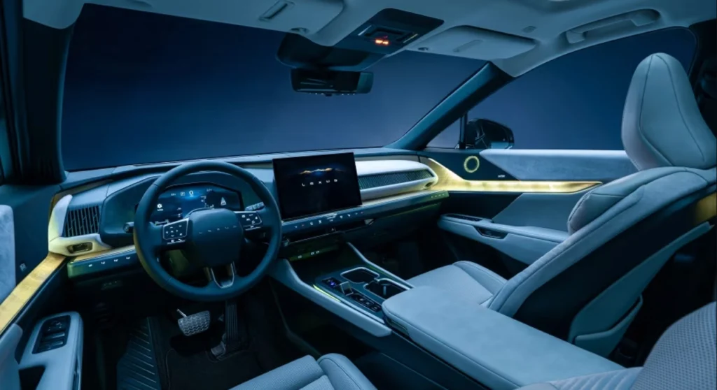 2027 lexus tz - interior 1