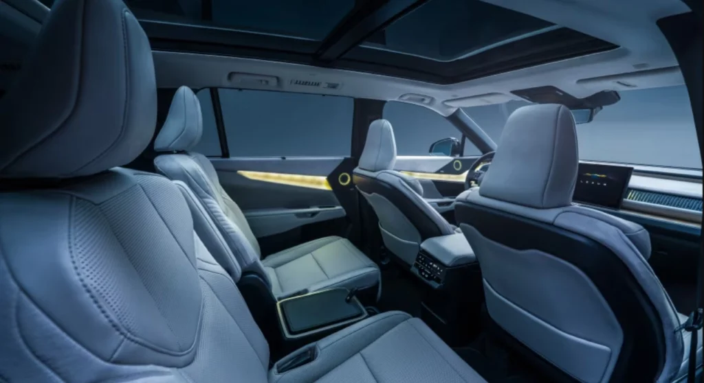 2027 lexus tz - interior 2