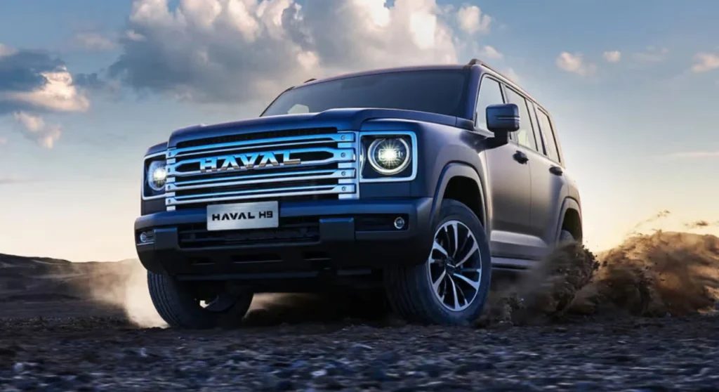 haval h9 exterior