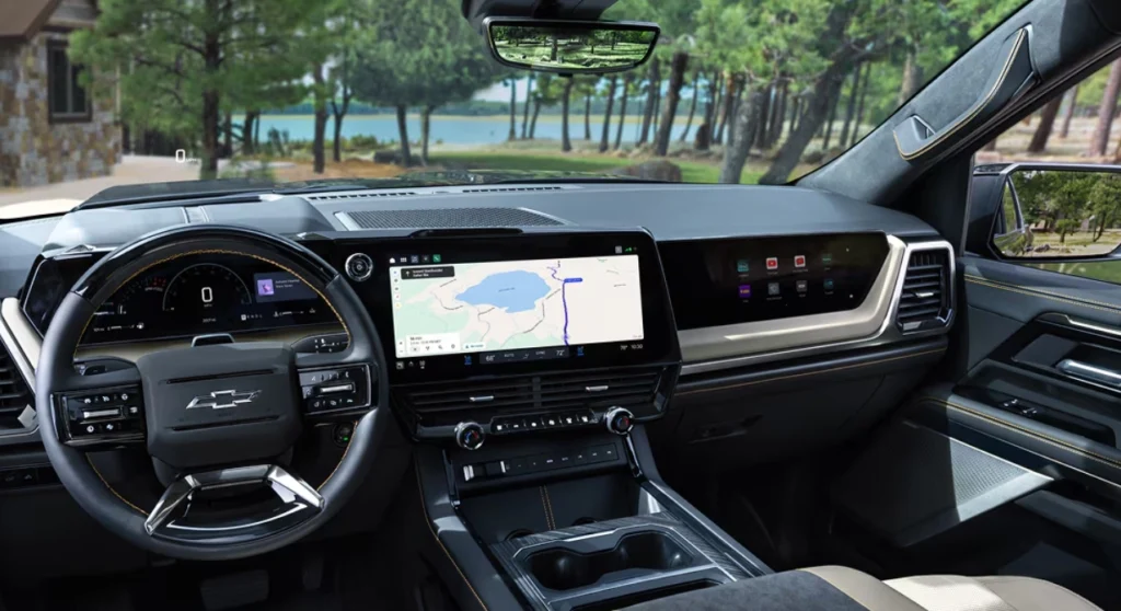 chevrolet silverado 2027 - interior 3